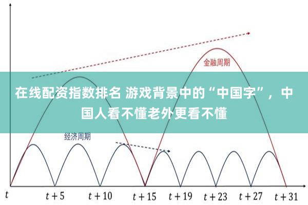在线配资指数排名 游戏背景中的“中国字”，中国人看不懂老外更看不懂