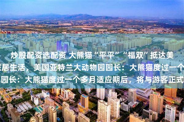炒股配资选配资 大熊猫“平平”“福双”抵达美国，开启为期10年的旅居生活，美国亚特兰大动物园园长：大熊猫度过一个多月适应期后，将与游客正式见面