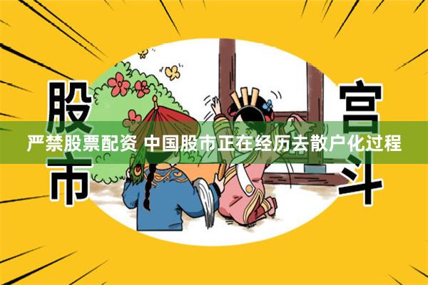 严禁股票配资 中国股市正在经历去散户化过程